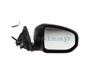 370Z 09 12 Rear View Mirror RH Power Non Heated Manual Folding Paint to Match Coupe Convertible Right Passenger Side