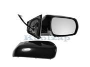 Fits 2005 2006 2007 Nissan Murano Power Unheated Non Heat with Memory without Smart Entry System Manual Folding Smooth Black Rear View Mirror Right Passenger