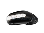 S CLASS 03 06 Rear View Mirror RH Assembly Power Folding Heated with Puddle Lamp w o Auto Dimmer Right Passenger Side