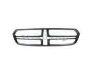 2014 2015 Dodge Durango Front Center Face Bar Grille Grill Assembly Black Shell Insert 14 15
