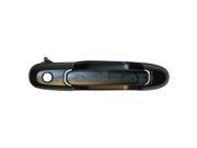 1998 2003 Toyota Sienna Front Black Outside Outer Exterior Door Handle with Keyhole Right Passenger Side 98 1999 99 2000 00 2001 01 2002 02 03