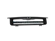 1993 1994 Ford Ranger Pickup Truck Styleside 4WD Front Center Face Bar Grille Grill Assembly without Emblem Plastic Black 93 94