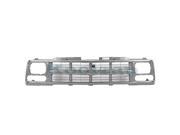 Front Center Face Bar Grille Grill Assembly Shell Insert Plastic without Emblem