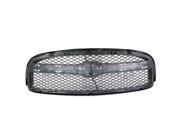 2008 2009 2010 Chevy Chevrolet HHR 2.0L SS Wagon Front Center Face Bar Grille Grill Assembly Black Shell Insert Plastic without Emblem 08 09 10