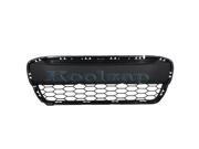 2012 2013 2014 Honda Civic 2 Door Coupe Front Center Lower Bumper Face Bar Grille Grill Assembly Dark Gray Shell Insert Plastic without Emblem 12 13 14