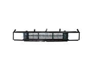 Aftermarket Part Fits Front Center Face Bar Grille Grill Assembly Shell Insert Plastic without Emblem