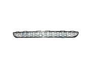 Aftermarket Part Fits 2007 2008 2009 Hyundai Santa Fe Front Center Lower Bumper Face Bar Grille Grill Assembly Black Shell Insert Plastic without Emblem 07 08