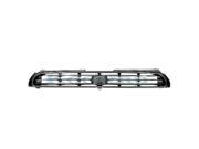 1995 1996 1997 Subaru Legacy excluding Outback GT Front Center Face Bar Grille Grill Assembly Black Paint to Match Shell Insert Plastic without Emblem 95 9