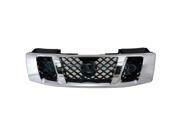 Aftermarket Part Fits Front Center Face Bar Grille Grill Assembly Shell Insert Plastic without Emblem