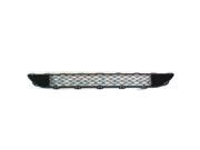 2006 2007 2008 2009 2010 Toyota Sienna without Park Assist Sensor Front Center Face Bar Grille Grill Assembly Black Shell Insert Plastic without Emblem 06 07