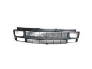 Front Center Face Bar Grille Grill Assembly Shell Insert Plastic without Emblem