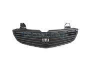 1999 2000 2001 Honda Odyssey Front Center Face Bar Grille Grill Assembly Matte Black Shell Insert Plastic without Emblem 99 00 01
