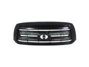 2010 2011 2012 2013 Toyota Tundra Pickup Truck excluding Limited Front Center Face Bar Grille Grill Assembly Black Shell Insert Plastic without Emblem 10 11