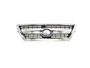 2009 2010 Toyota Corolla USA Built models Front Center Face Bar Grille Grill Assembly Black Shell Insert Plastic without Emblem 09 10