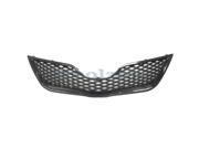 2010 2011 Toyota Camry SE Sedan Front Center Face Bar Grille Grill Assembly Black Shell Insert Plastic without Emblem 10 11