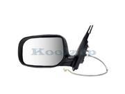 2009 2010 2011 2012 Toyota Corolla Power Unheated Smooth Black Non Heated Folding Rear View Mirror Left Driver Side 09 10 11 12