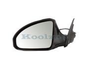 Fits 2006 2007 2008 Infiniti FX35 FX45 Power Heated Memory without Rearview Sensor Manual Folding Smooth Black Paint to Match Rear View Mirror Left Driver Sid