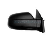 Fits 2005 2006 2007 2008 2009 Hyundai Tucson Power Unheated Non Heat Manual Folding Smooth Black Paint to Match Rear View Mirror Right Passenger Side 05 06 07