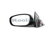 2005 2010 Chrysler 300 2005 2008 Dodge Magnum 2006 2010 Dodge Charger Power Without Heat Black Textured Fixed Non Folding Unheated Rear View Mirror Left Dri