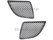 2004 2005 2006 2007 2008 Pontiac Grand Prix without Special Package Front Face Bar Grille Grill Assembly Textured Black Insert PAIR SET Right Passenger Left