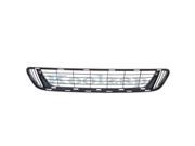 2013 2014 2015 Toyota Venza Front Center Lower Bumper Face Bar Grille Grill Assembly Black Shell Insert Plastic without Emblem 13 14 15