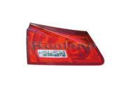 2006 2007 2008 Lexus IS250 IS 250 IS350 IS 350 2008 2009 ISF IS F Taillight Taillamp Rear Brake Tail Light Lamp Trunk Lid Inner Deck Mounted Left Driver Sid