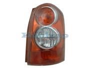 2004 2005 2006 Mazda MPV Van Taillight Taillamp with Red Bezel without Rocker Molding Rear Brake Tail Lamp Light Right Passenger Side 04 05 06