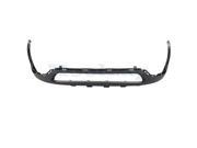 Fits 2014 2015 Kia Sorento EX LX without Sport Package For Use without Steel Skid Plate Front Lower Bumper Cover Assembly Textured Black Finish Plastic 14