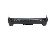 2000 2001 2002 2003 BMW M5 E39 Rear Bumper Cover Assembly with Park Assist Sensor Molding Tow Hook Holes Primed Finish Plastic 00 01 02 03