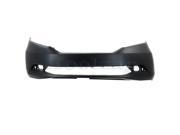2011 2012 2013 2014 2015 2016 Honda Odyssey 3.5L Front Bumper Cover Assembly Primed without Tow Hook Hole without Park Assist Sensor Holes with Fog Light Hole