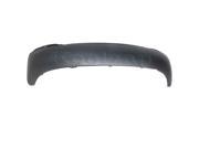 Fits 2014 2015 2016 Kia Forte LX Sedan 4 Door Rear Lower Bumper Cover Assembly without Exhaust Hole Gray Textured Finish Plastic 14 15 16