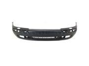2001 2002 Volvo S40 V40 Front Bumper Cover Assembly without Spoiler with Headlight Wiper Holes Primed Finish Plastic 01 02