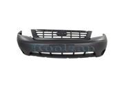 2004 2005 2006 2007 Ford Freestar Van SES Sport 3.9L Front Bumper Cover Assembly with Emblem Provision without Tow Hook Parking Aid Sensor Holes Primed Fi