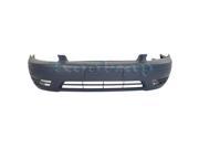 Fits 2004 2005 2006 2007 Ford Taurus Front Bumper Cover Assembly without Fog Light Holes without Tow Hook Parking Aid Sensor Holes Primed Finish Plastic 04