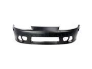 1997 1998 1999 Mitsubishi Eclipse Front Bumper Cover Assembly with Fog Lamp Side Marker Light Holes without Park Assist Sensor Holes without Tow Hook Hole P