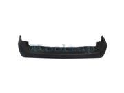 Fits 2004 2005 2006 2007 Ford Freestar Van Base S SE Rear Bumper Cover Assembly without Tow Hook Parking Aid Sensor Holes Primed Finish Plastic 04 05 0