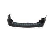 2011 2012 2013 2014 2015 Dodge Durango Rear Upper Bumper Cover Assembly without Blind Spot Detection without Tow Hook Hole with Parking Aid Sensor Holes Pri
