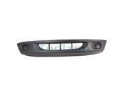 1997 1998 1999 2000 Dodge Dakota Pickup Truck Front Lower Bumper Cover Assembly 2 Piece Type without Fog Light Holes Textured Gray Finish Plastic 97 98 99 00