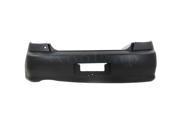 Fits 2005 2006 Infiniti G35 Base X Sedan 4 Door 3.5L Rear Bumper Cover Assembly without Tow Hook Hole without Park Assist Sensor Holes Primed Finish Plast
