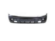 2003 2004 2005 Chevrolet Chevy Trailblazer 4.2L Front Bumper Cover Assembly with Fog Lamp Holes without Tow Hook Park Assist Sensor Holes Primed Finish wit