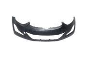 Fits 2014 2015 2016 Hyundai Elantra Korea Built Models Front Bumper Cover Assembly with Tow Hook Hole without Park Assist Sensor Holes Primed Finish Plastic