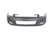 2006 2007 2008 2009 2010 2011 2012 2013 2014 2015 2016 Chevrolet Chevy Impala Front Bumper Cover Assembly without Tow Hook Fog Lamp Park Aid Sensor Hole P