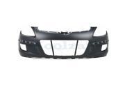 Fits 2009 2010 2011 2012 Hyundai Elantra 2.0L Touring Hatchback 4 Door Front Bumper Cover Assembly with Fog Light Side Marker Lamp Holes without Tow Hook H