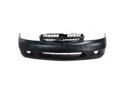 Fits 2000 2001 Nissan Altima 2.4L excluding SE Models Front Bumper Cover Assembly without Fog Lamp without Tow Hook Park Assist Sensor Holes with Emblem