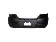 Fits 2007 2008 2009 2010 2011 2012 Nissan Versa SL S Hatchback without Sport Package Rear Bumper Cover Assembly without Tow Hook Park Aid Sensor Holes Pri