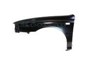 1997 1998 1999 2000 2001 Subaru Impreza Brighton L Outback without RS Front Fender Quarter Panel with Turn Signal Lamp Hole Primed Steel Left Driver Side 9