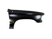 1989 1990 1991 1992 1993 1994 1995 Toyota Pickup Truck 2WD Front Fender Quarter Panel without Molding Holes Primed Steel Right Passenger Side 89 90 91 92 93