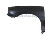 Fits 2001 2002 Rio Rio5 Front Fender Quarter Panel with Molding Holes Primed Steel Left Driver Side 01 02