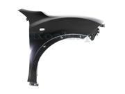 Fits 2011 2012 Nissan Juke 1.6L S SL SV Models Front Fender Quarter Panel without Molding Holes with Turn Signal Lamp Hole with Flare Holes Primed Steel R