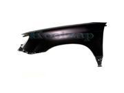 2006 2007 2008 Subaru Forester 2.5L Front Fender Quarter Panel without Molding Holes without Turn Signal Light Hole Primed Steel Left Driver Side 06 07 08